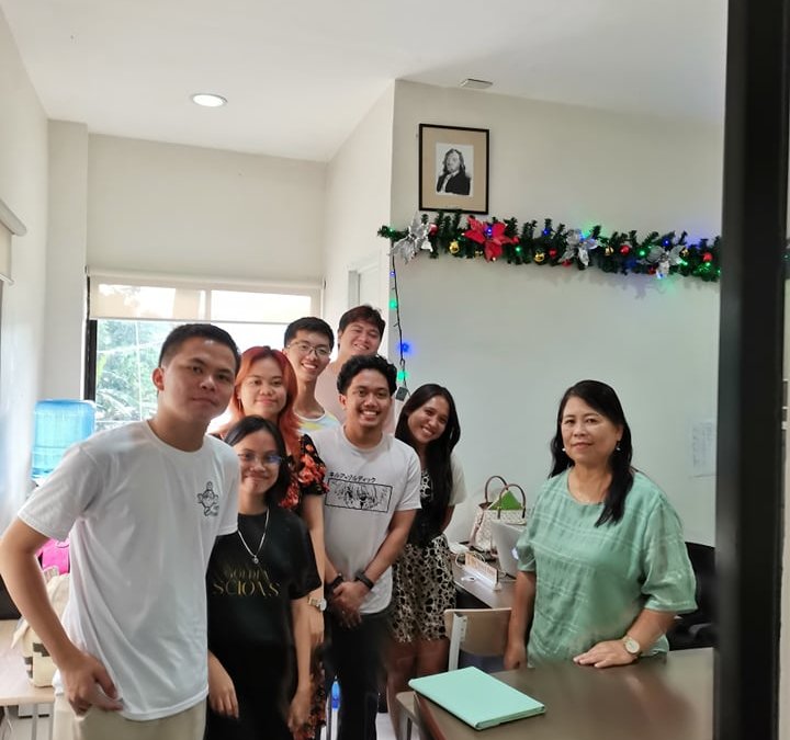up cebu SCIENCEs FEDERATION NEWLY ELECTED OFFICERS PAYS COURTESY VISIT TO THE OFFICE OF THE DEAN