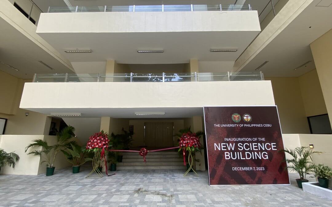 University of the Philippines Cebu – College of Science  officially opens the new college building